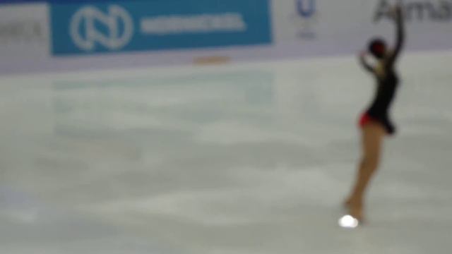 Универсиада 2017. Фигурное катание, женщины - произвольная программа. Марико Кихара (Япония).