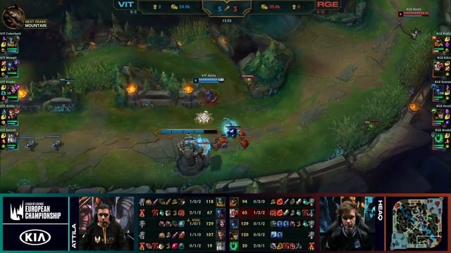 Vitality Vs Rogue | S9 LEC Spring 2019 Week 8 Day 1 | VIT Vs RGE W8D1