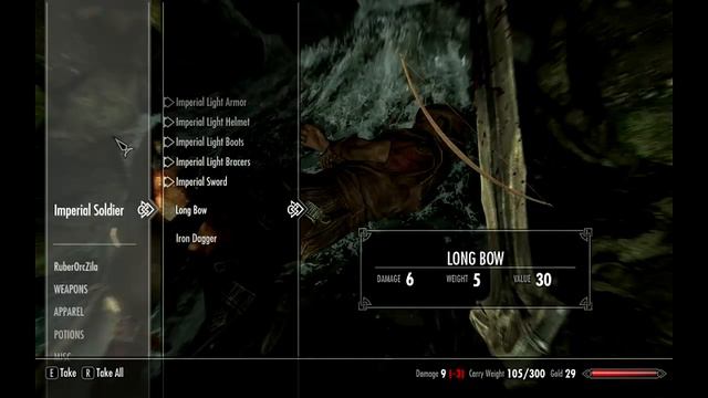 Lets Play Skyrim! Episode 3: NAKED W/ RuberDukZila