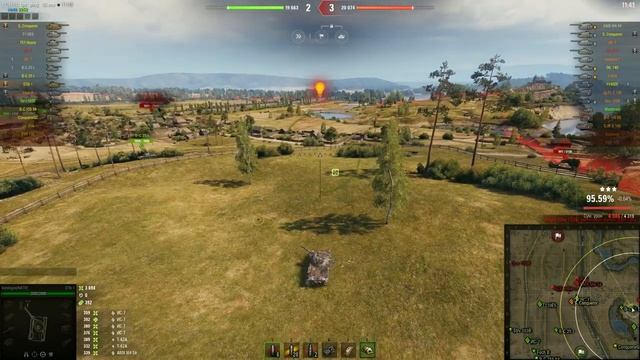 Ультра аккуратный бой на STB-1