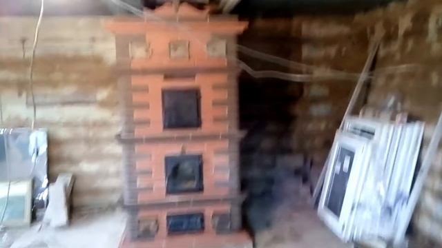 Каминопечь закончена