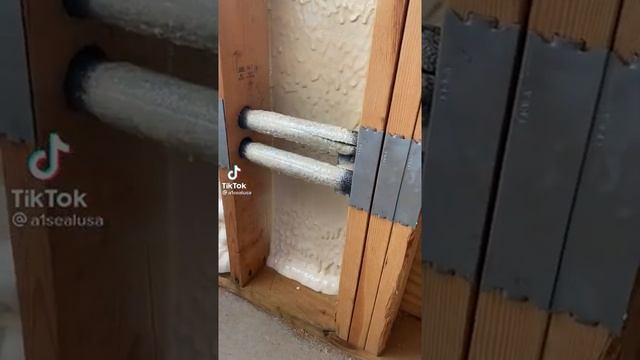 изоляция стен пеной