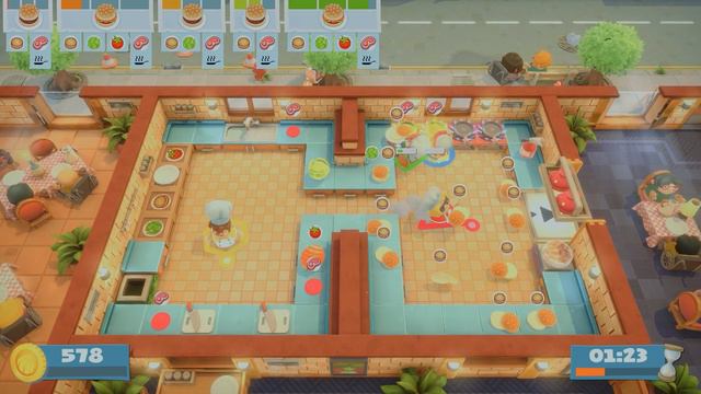 Chaos In The Kitchen - Overcooked