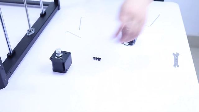 14. Tornado 2Pro Flying Bear 3D Printer Y Motor Installation