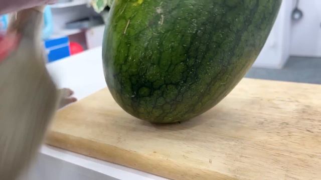 Bim Bim Obediently Harvest Carrots To Make Sausages For Kittens