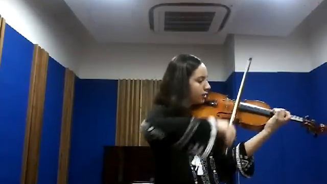 Sarah Nojosa - Wieniawski Etude Caprice Op. 18 Nr. 3