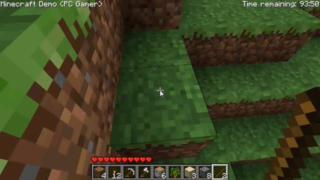 Minecraft Episode 001 - PC Gamer Demo Part 1