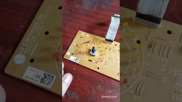 Стиральная машина LG Digital Drive не реагирует на кнопку пуск/Ремонт модуля управления