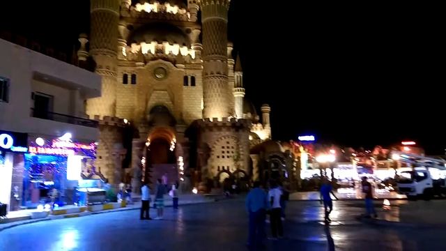 Шарм Эль Шейх старый город мечеть.Sharm El Sheikh Old Market Mosque.