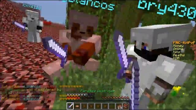 Minecraft KIT PVP Server Minigame