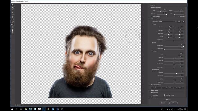 Создание шаржевых пропорций. Блок 2. Часть 12