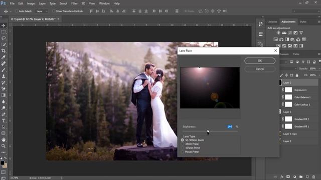 Wedding Photo Editing | Photoshop Tutorial | Color Adjustment
