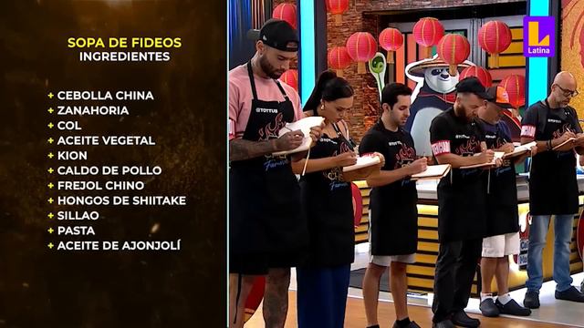 Rodrigo Sánchez Patiño Canta Una Canción En Chino | El Gran Chef Famosos
