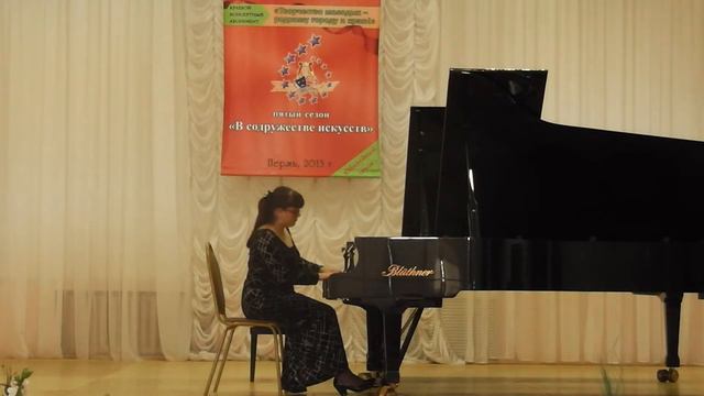 Наталия Никонорова - Гайдн соната 52 Ми бемоль мажор 1 часть