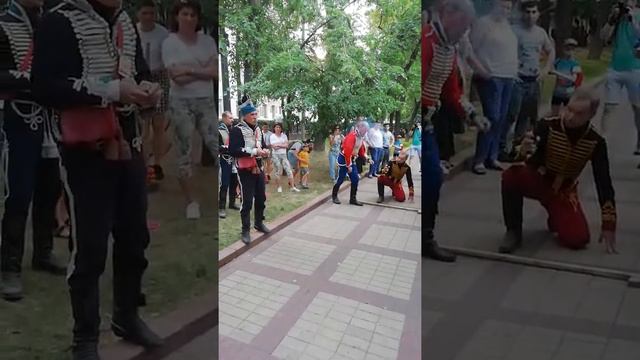 Времена и эпохи Москва 2019 г. Реконструкция дуэли Пушкина и Дантеса