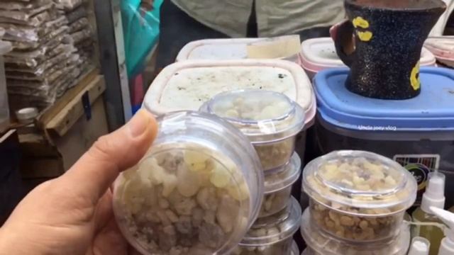 Perfume And Incense Market Salalah Oman.