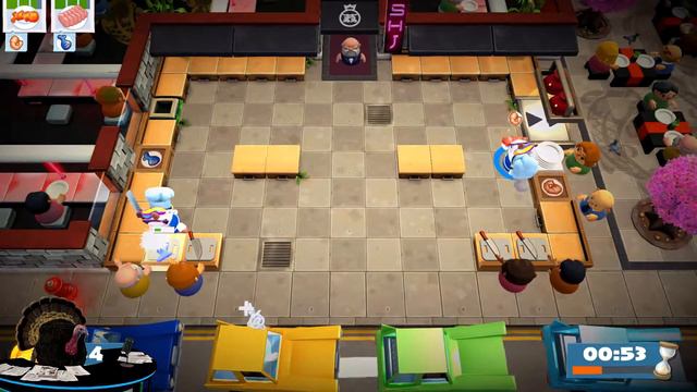 HAPPY TURKEY DAY!! | Overcooked 2 #1(Thanksgiving Special Starring Tom The Turkey!)