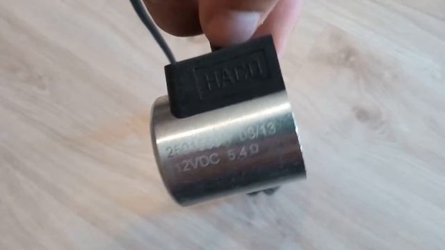 Катушка электромагнитная гидравлического клапана 12V - 5,4om