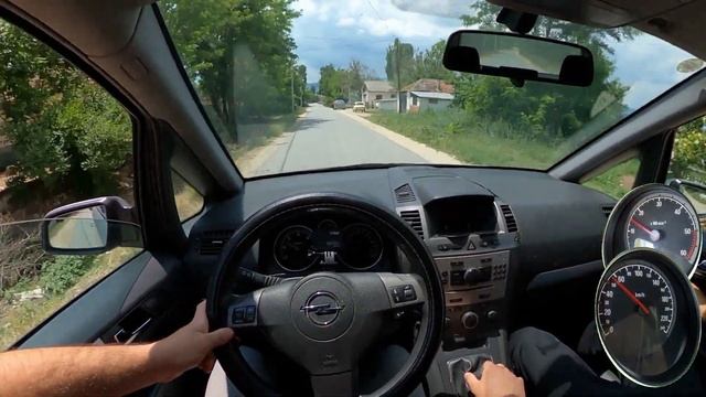 2007 Opel Zafira 1.9 CDTI - POV Test Drive