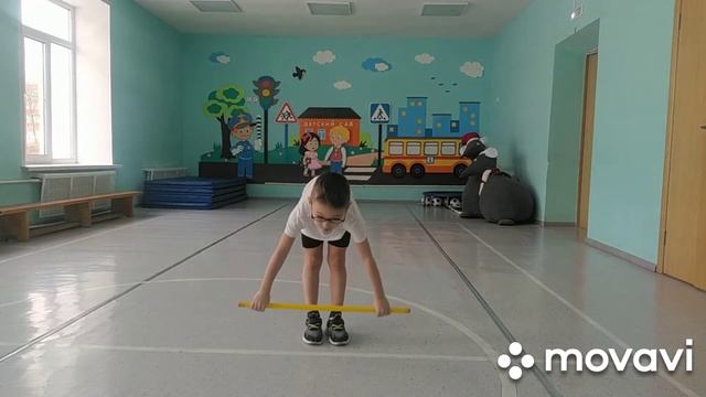Комплекс упражнений с палкой