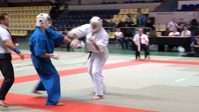 Чемпионат Москвы по Кудо 2013. Лобанов Борис - Громов Давид