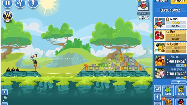 Angry Birds Friends Tournament Week 190 Level 3 |  POWER UP  HighScore