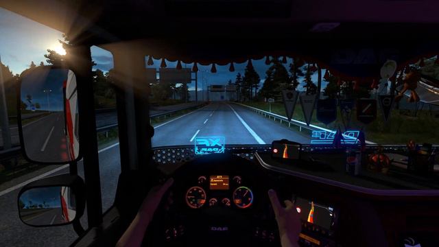 Рейс на DAF 105 XF ETS2