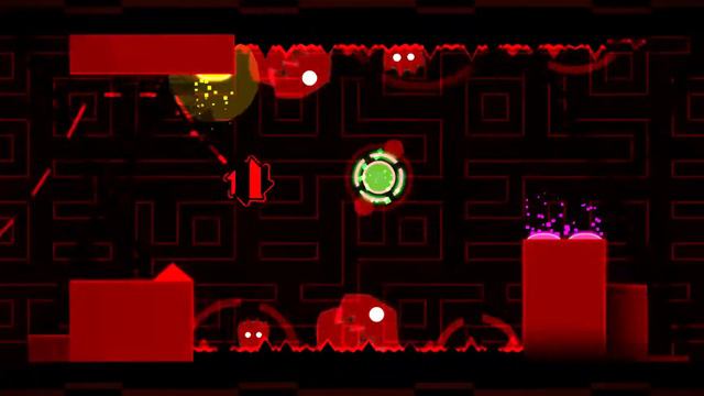 Geometry Dash 1# LAVA Gauntlet 1-3 уровень