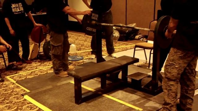 UPA Powerlifting Meet 4/17/11 - 1st Bench - 130 Kg (about 287 Lbs.)