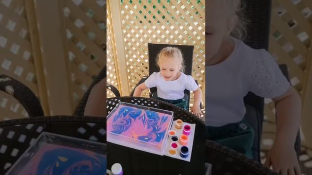 Рисование на воде в технике эбру. Рисуем вместе с @ebrucoloreurope7712