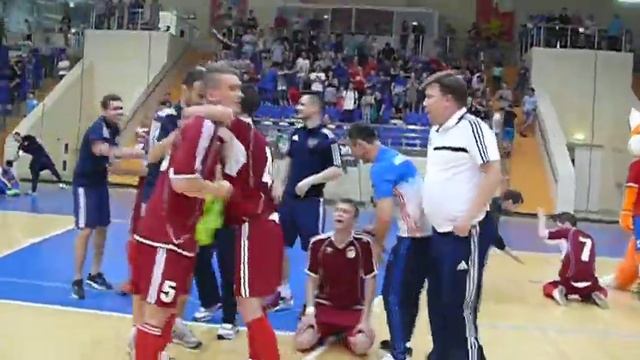 XII ЧЕМПИОНАТ ЕВРОПЫ ПО ФУТЗАЛУ. РОССИЯ-ЧЕМПИОН!