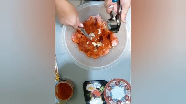 крылья в соусе