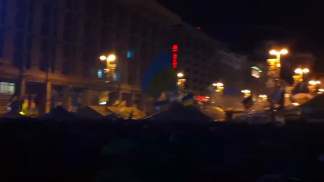 Молебен на Майдане 23 января 2013