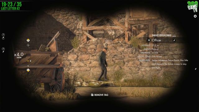 Sniper Elite 4 Mission 5 Collectibles Guide (Letters, Eagles, Documents, Reports, Rosters)