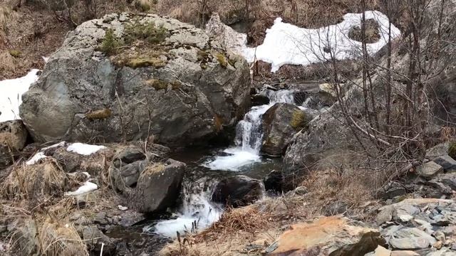 Грузия. Казбеги. Гвелетский водопад.