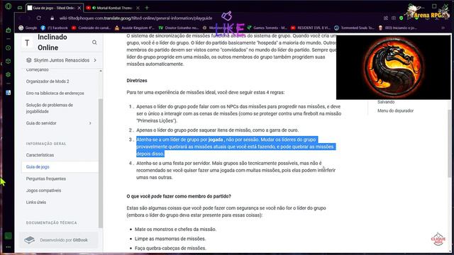 Coisas Importantes Para Saber Sobre Skyrim Together Reborn