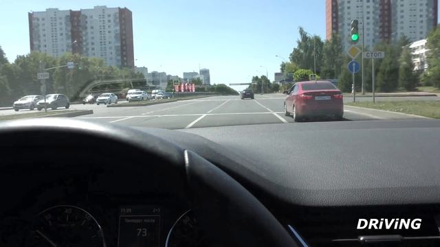 POV Car Driving In Naberezhnye Chelny 2016 | Набережные Челны поездка по городу на авто 2016
