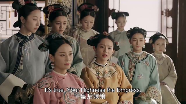 皇上正陪著貴妃，那料寵妃當眾勾引皇上，皇上直接公主抱抱走   #中国电视剧