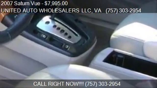 2007 Saturn Vue Base 4dr SUV For Sale In PORTSMOUT, VA 23701