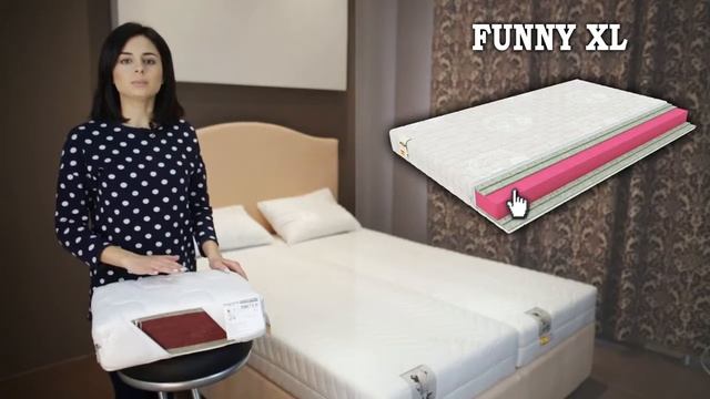 Беспружинный матрас Smile Funny XL, Производитель: Mr Mattress (Артикул: 374786)