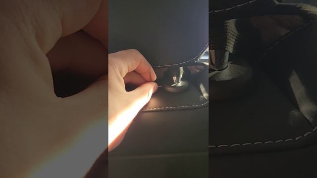 Снятие задних сидений и подушек безопасности