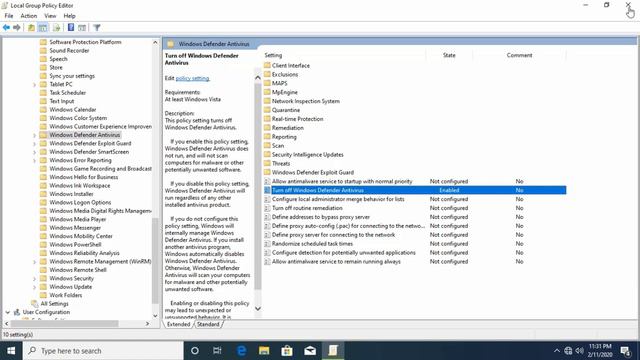How To Disable Windows Defender In Windows 10