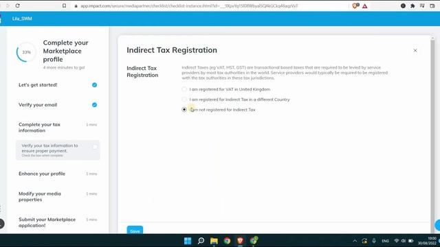 How I Got Approved On Impact.com