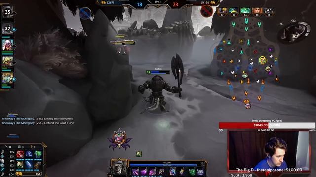 FIRST GAME OF THE DAY... DOESN'T MATTER, MORRIGAN SOLO CARRY!!