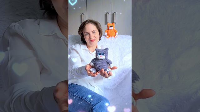 Вязаные крючком Мини Котики по моему мастер-классу