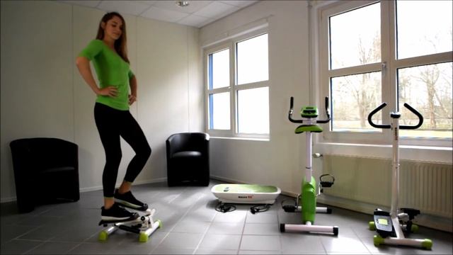 MAXOfit® Deluxe Twist - Stepper Greenline MF-11 Mit Expanderband