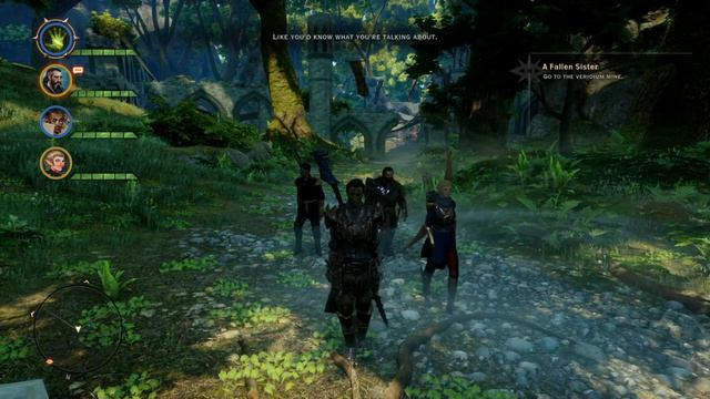 Dragon Age: Inquisition -- Blackwall & Sera Banter (10/?)