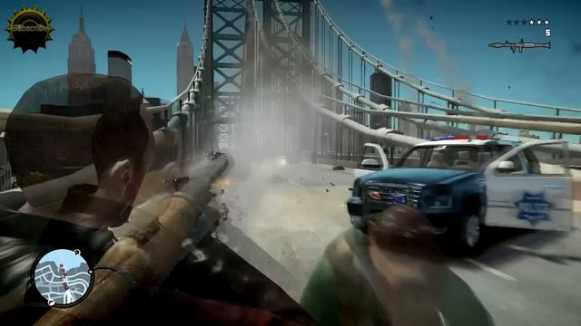 GTA 4 AMAZING CRAZY NIKO VS POLICE MOD ULTRA REAL GRAPHIC TO WATCH JUST AMAZING