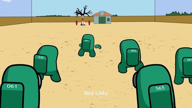 Squid Game: Among Us Episode 1 FULL| Green Light Red Light