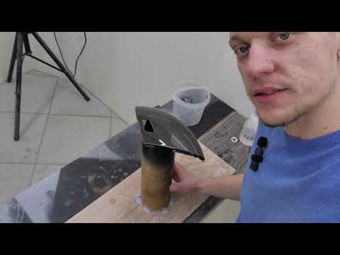 Hamann курит в сторонке. Финишный результат зеркала BMW Hamann